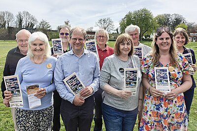 Campaigners in Alton