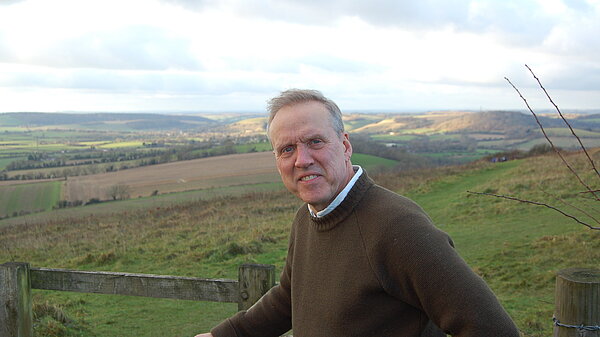 Dominic Martin on Butser Hill