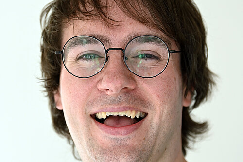 Paul Edgeworth smiling at the camera