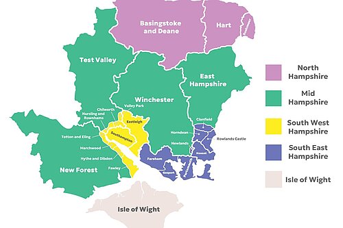 Hampshire LGR Map