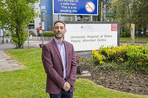 Rodney Berman at University Hospital of Wales